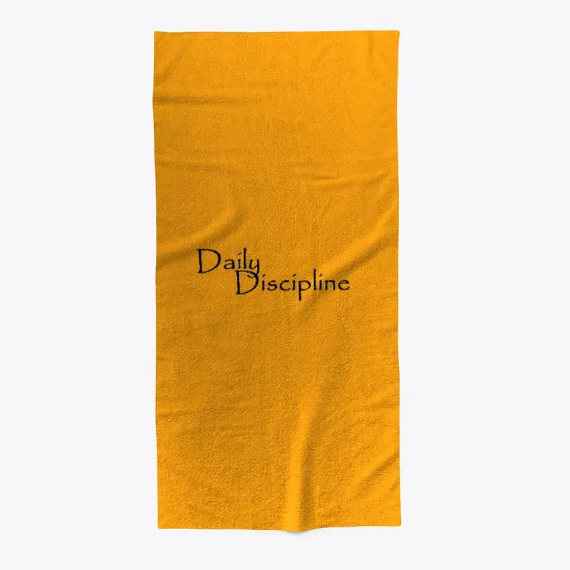 Daily Discipline (Black Letters)