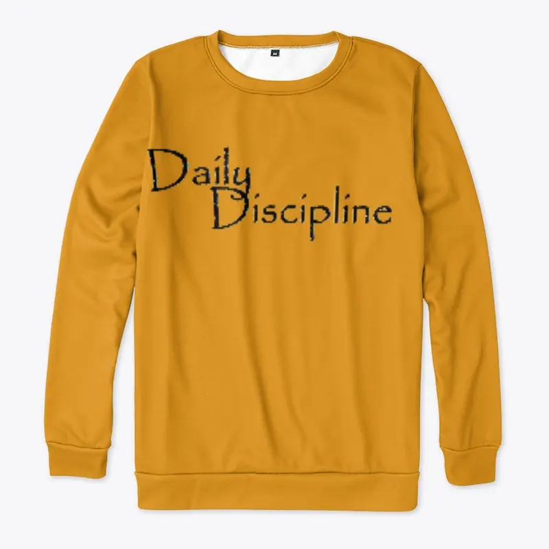 Daily Discipline (Black Letters)